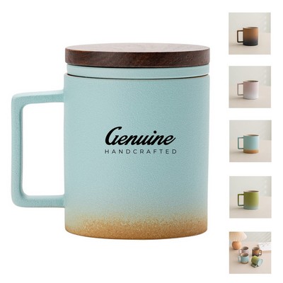 Cork Base Ceramic Mug
