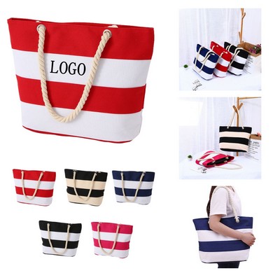 Hemp Rope Canvas Tote Bag