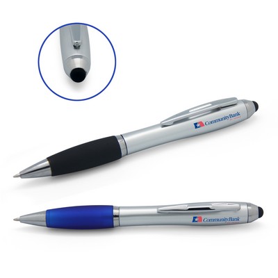 Twist-Action Stylus Ballpoint Pen