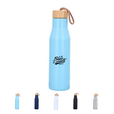 17 oz Stainless Steel Double Wall Water Bottle
