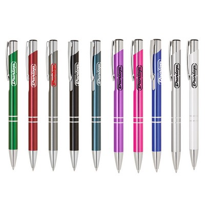 Alvin Click Action Aluminum Ballpoint Pen