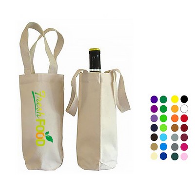 Canvas Tote Wine Bag