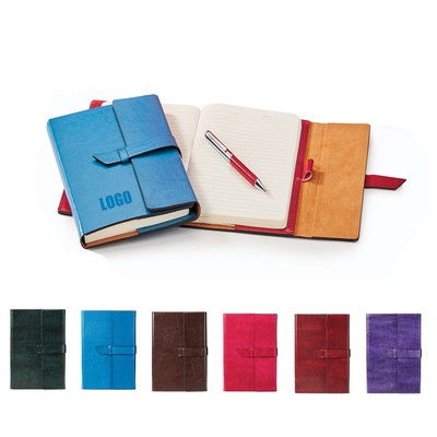Stylish Notebook Journal with Secure Strap Closure