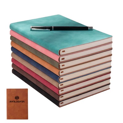 Leather Ruled Notebook