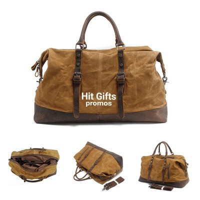 Canvas Waxed Duffel Bag