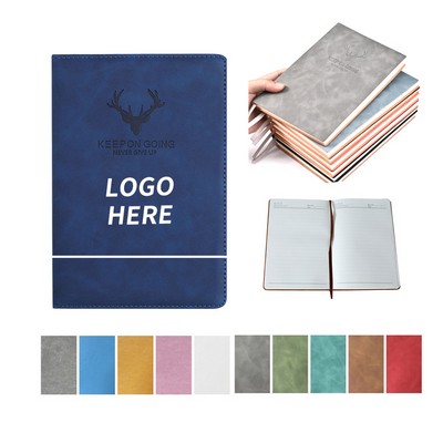 Vibrant A5 Leather Journal