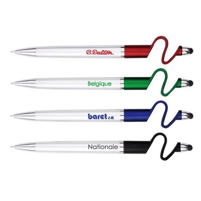 Phone Stand Pen With Stylus
