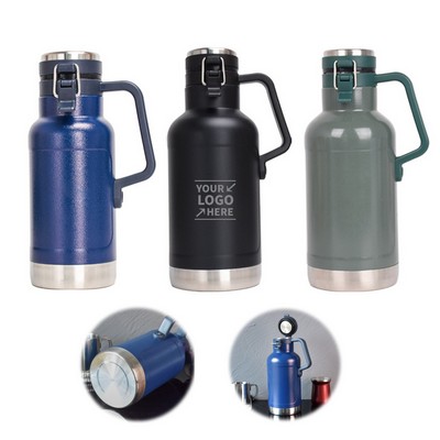 64oz Stainless Steel Vacuum Insulated Beer Growler