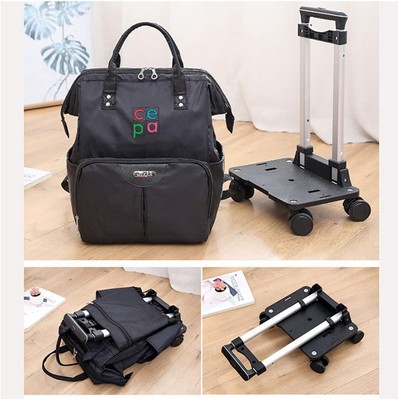 Foldable Luggage Organize Bags Wheels Carry On Trip Suitcase