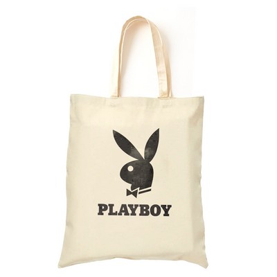8 Oz. Custom Printed Cotton Canvas Tote Bag (15" x 16")