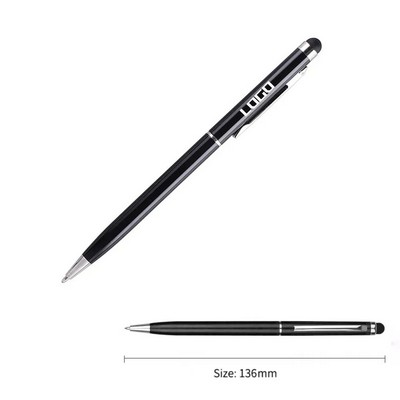 2-in-1 Touch Screen Stylus Pen Ballpoint